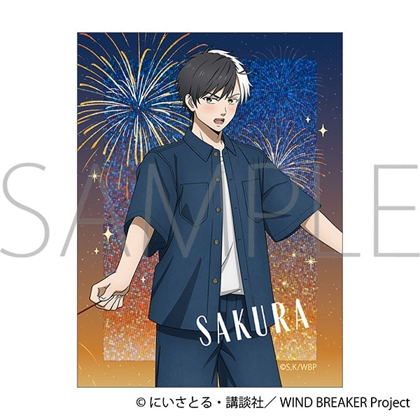 『WIND BREAKER』ホログラムステッカー/桜 遥 花火