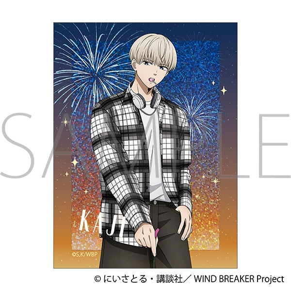 『WIND BREAKER』ホログラムステッカー/梶 蓮 花火