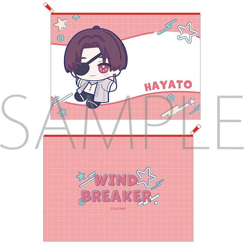"WIND BREAKER" Clear Pouch / Hayato Sohou - Nui-Palu Skip