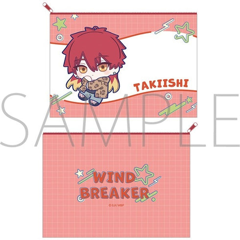 "WIND BREAKER" Clear Pouch / Takishi Ya Nui Pal Skip