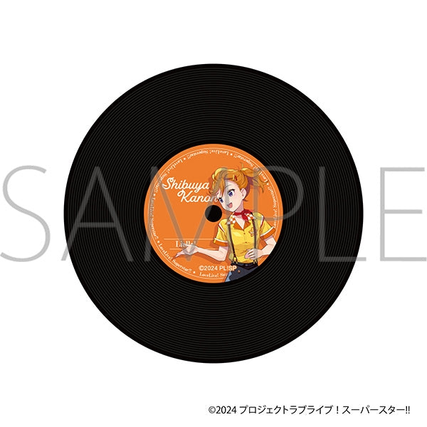『ラブライブ!スーパースター!!』レコード風コースター/澁谷かのん