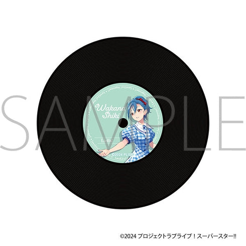 『ラブライブ!スーパースター!!』レコード風コースター/若菜四季