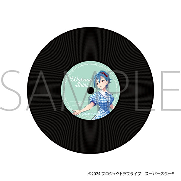 『ラブライブ!スーパースター!!』レコード風コースター/若菜四季