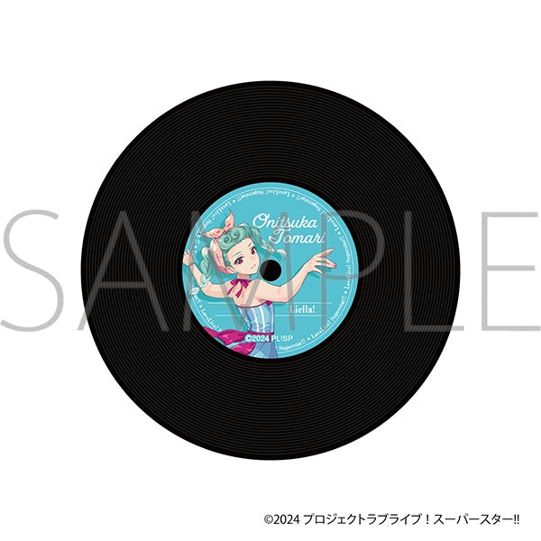 『ラブライブ!スーパースター!!』レコード風コースター/鬼塚冬毬