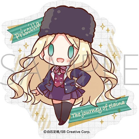 『魔女の旅々 学園物語』ダイカットステッカー/プリシラ