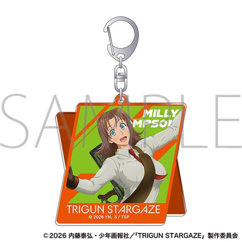 『TRIGUN STARGAZE』アクリルキーホルダー/ミリィ・トンプソン