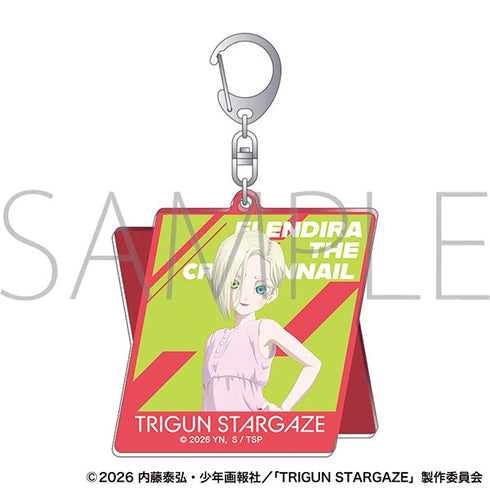 『TRIGUN STARGAZE』アクリルキーホルダー/エレンディラ・ザ・クリムゾンネイル