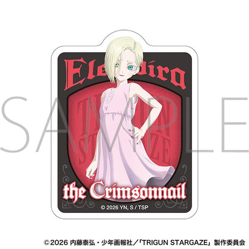 『TRIGUN STARGAZE』ステッカー/エレンディラ・ザ・クリムゾンネイル