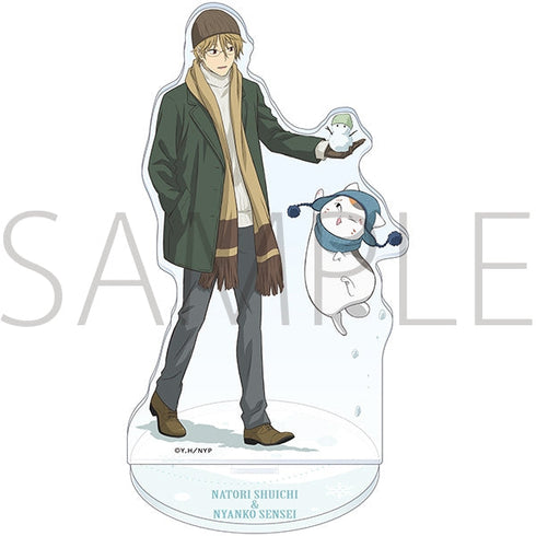 『夏目友人帳』アクリルスタンド/名取周一&ニャンコ先生 あったかコーデVer.