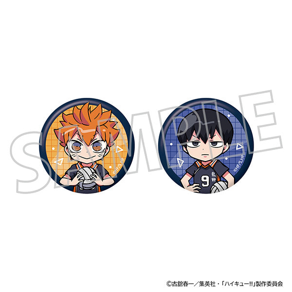 『ハイキュー!!』缶バッジセット/日向翔陽・影山飛雄