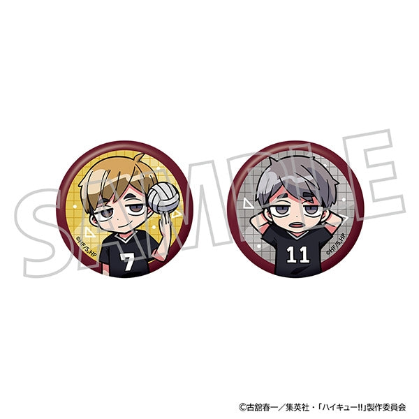 『ハイキュー!!』缶バッジセット/宮 侑・宮 治