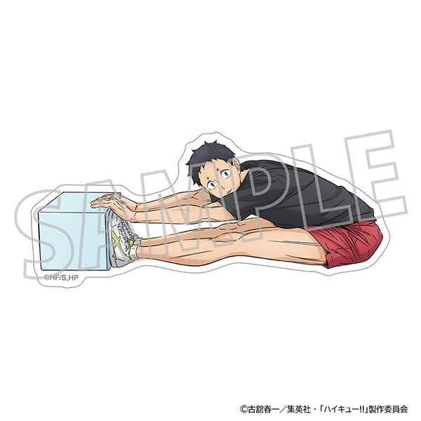 『ハイキュー!!』ダイカットステッカー/福永招平 体力測定
