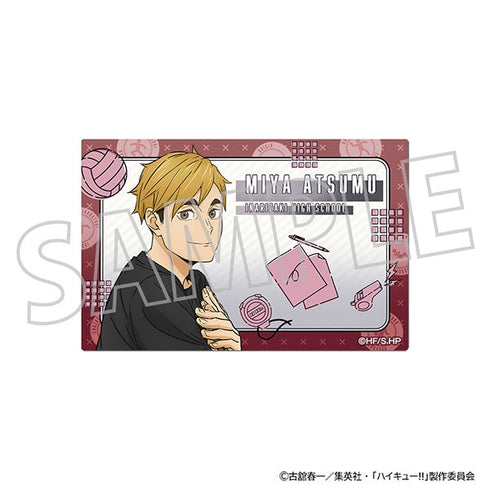 『ハイキュー!!』アクリルブロック/宮 侑 体力測定