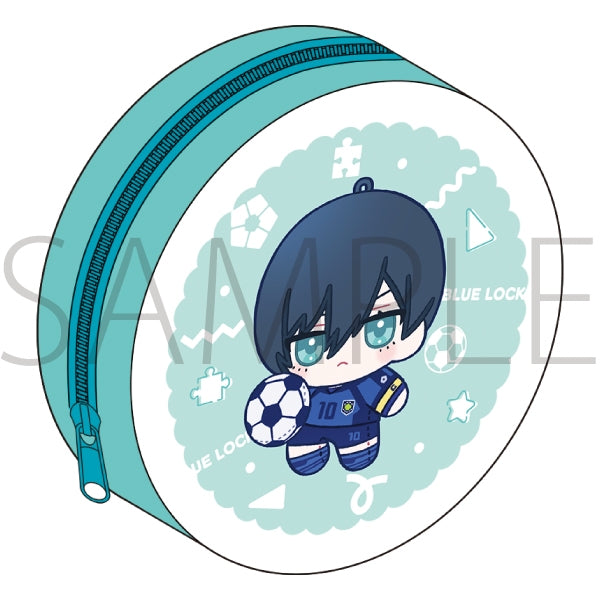 "Blue Lock Season 2" Round Pouch / Rin Itoshi, Nui-Pal, Skip