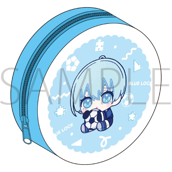 "Blue Lock Season 2" Round Pouch / Hioori Yō Plushie Skip