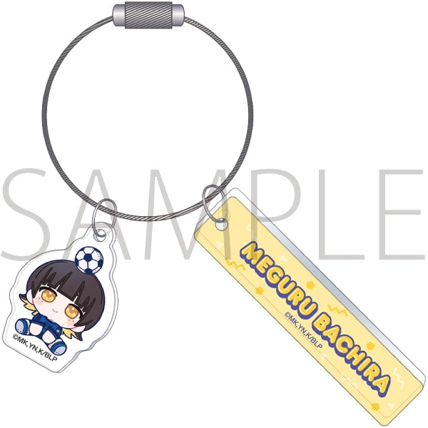 "Blue Lock Season 2" 2-Piece Acrylic Keychain Set / Maki Hachiraku Plushie Skip