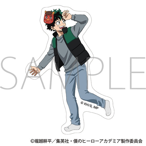 『僕のヒーローアカデミア』ステッカー/緑谷 出久 撒け!豆まき