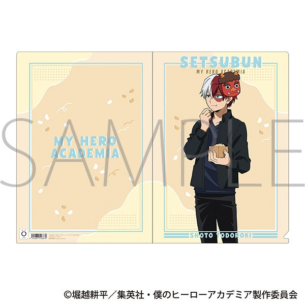 『僕のヒーローアカデミア』クリアファイル/轟 焦凍 撒け!豆まき