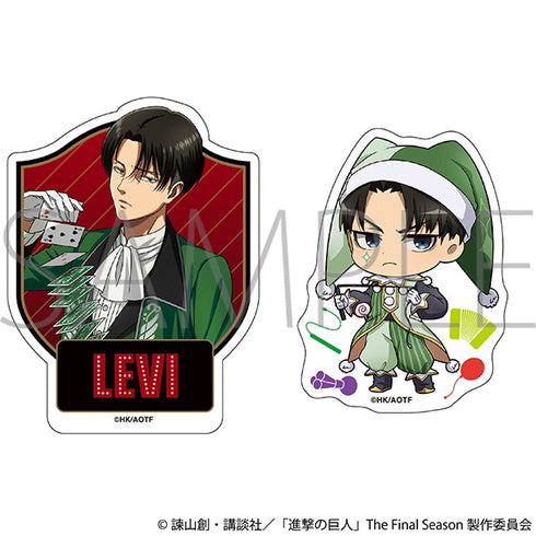 "Attack on Titan" Sticker Set / Levi