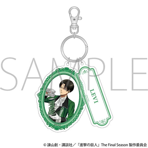 《进击的巨人》双联亚克力钥匙扣/利威尔 ~魔术师~