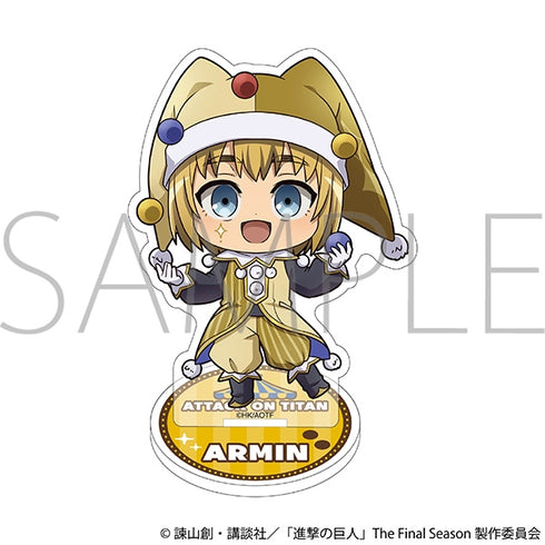 《进击的巨人》迷你亚克力立牌/阿尔敏 迷你角色 小丑