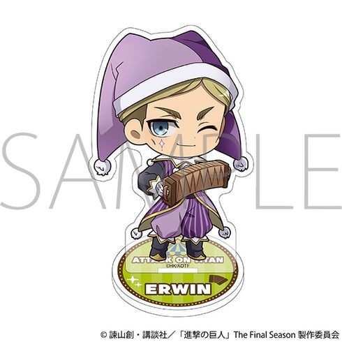 《进击的巨人》迷你亚克力立牌/艾尔文 迷你角色 小丑