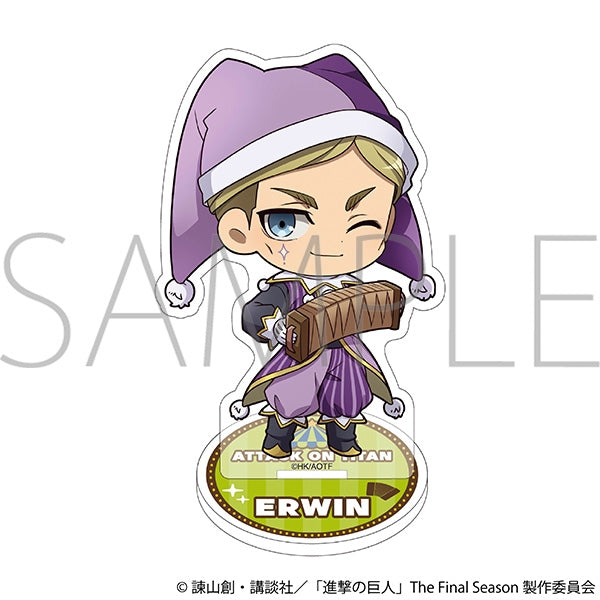 《进击的巨人》迷你亚克力立牌/艾尔文 迷你角色 小丑
