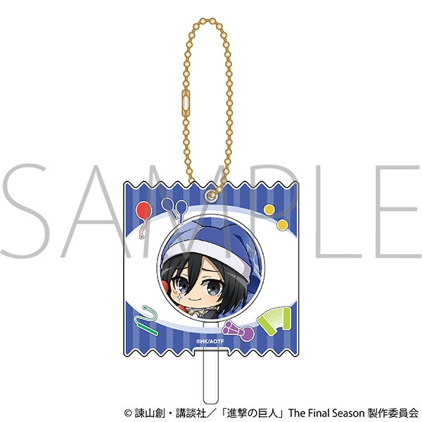 《进击的巨人》糖果钥匙扣/三笠 迷你角色 小丑