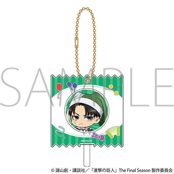 《进击的巨人》糖果钥匙扣/利威尔 迷你角色 小丑