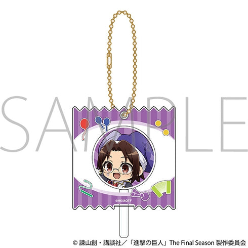 《进击的巨人》糖果钥匙扣/汉吉 迷你角色 小丑