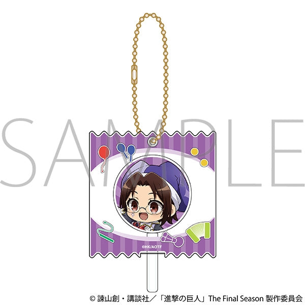 《进击的巨人》糖果钥匙扣/汉吉 迷你角色 小丑
