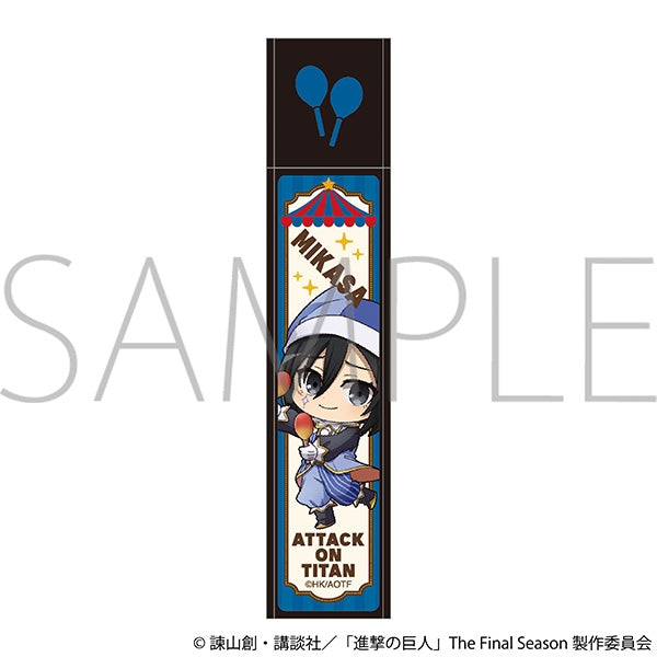 《进击的巨人》手杖镜/三笠 迷你角色 小丑