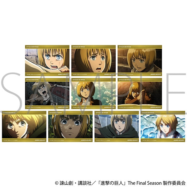 《进击的巨人》写真卡收藏集/阿尔敏【套装】