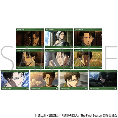 『進撃の巨人』ブロマイドコレクション/リヴァイ【BOX】