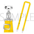 "Mafia Kajita and Yuichi Nakamura's Washagana TV" Multi-Shoulder Bag / Yellow