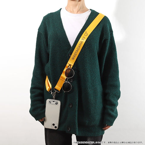 "Mafia Kajita and Yuichi Nakamura's Washagana TV" Multi-Shoulder Bag / Yellow