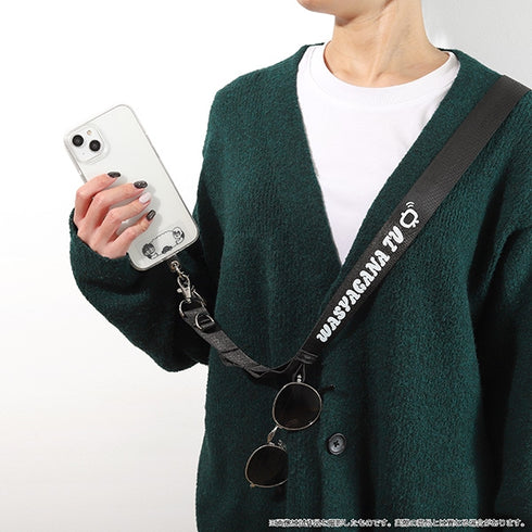 "Mafia Kajita and Yuichi Nakamura's Washagana TV" Multi-Shoulder Bag / Black