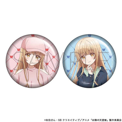 『お隣の天使様にいつの間にか駄目人間にされていた件 2』缶バッジセット/カジュアル&デニム