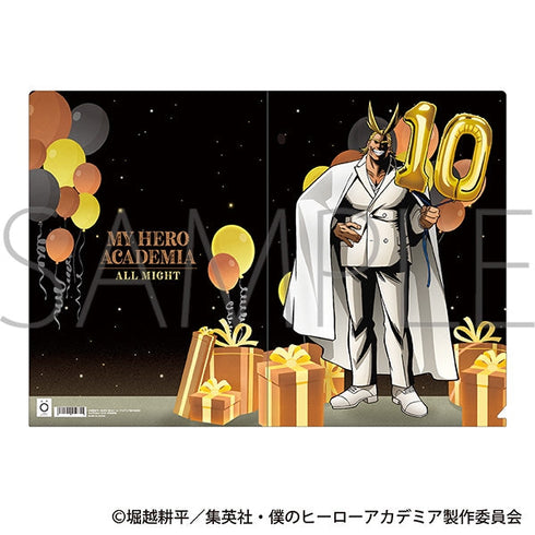 『僕のヒーローアカデミア』クリアファイル/オールマイト 10周年スタートダッシュ