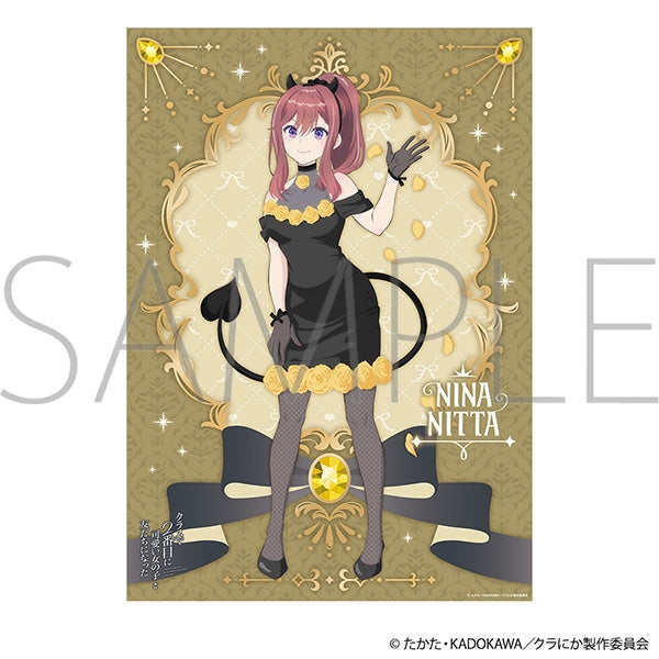 クラスで2番目に可愛い女の子と友だちになった』A3クリアポスター/新田