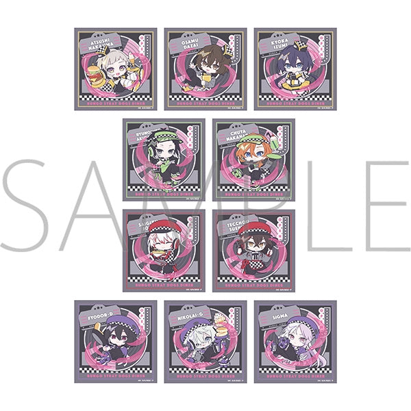 『文豪ストレイドッグス』ホログラムぺたコレクション/ぱすてるぽっぷ【BOX】