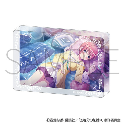 『五等分の花嫁*』アクリルブロック(パジャマパーティー)/中野一花