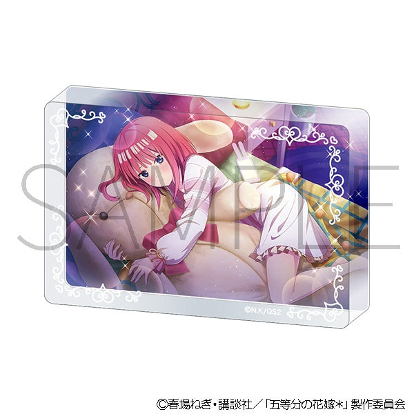 『五等分の花嫁*』アクリルブロック(パジャマパーティー)/中野二乃