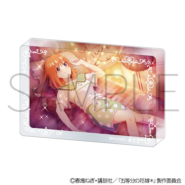 『五等分の花嫁*』アクリルブロック(パジャマパーティー)/中野四葉