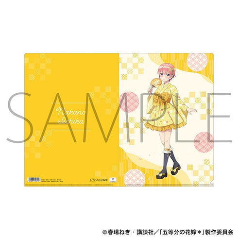 『五等分の花嫁*』クリアファイル/中野一花