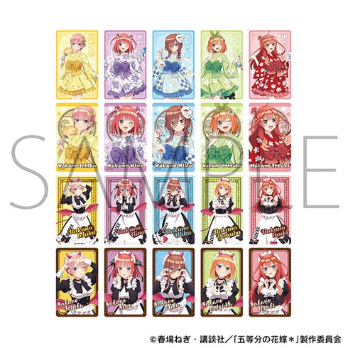 『五等分の花嫁*』トレーディングクリアカード/全20種【BOX】