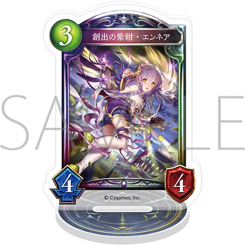 『Shadowverse』アクリルカードスタンド/創出の紫紺・エンネア