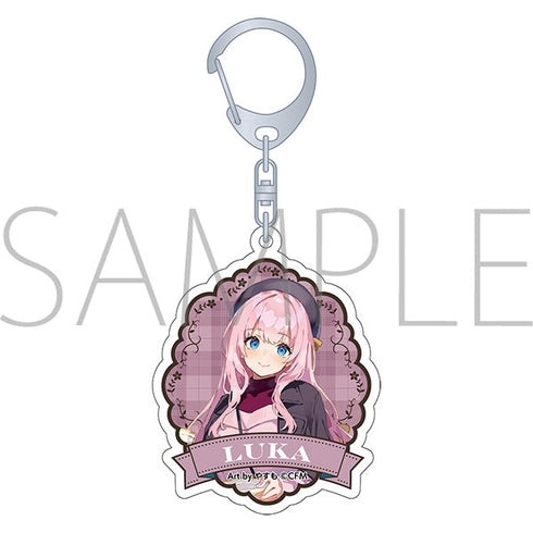 『初音ミクシリーズ』ホログラムアクリルキーホルダー/巡音ルカ