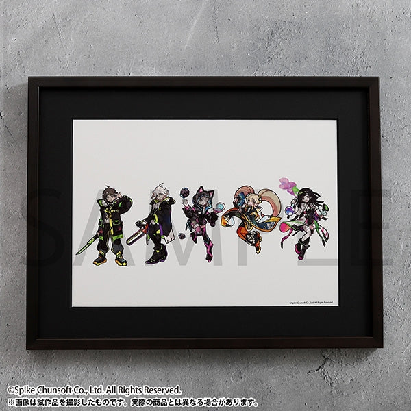 『スーパーダンガンロンパ2 さよなら絶望学園』複製原画/スーパーダンガンロンパ2