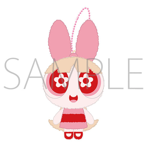 『パワーパフガールズ』ぬいぐるみキーホルダー(ブロッサム)